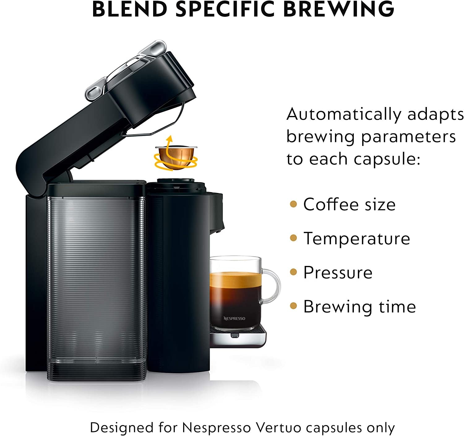 Vertuo Coffee and Espresso Machine by De'Longhi