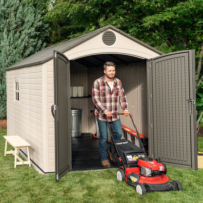 8-Ft X 12-Ft Lifetime Storage Shed Gable Resin Storage Shed (Floor Included)