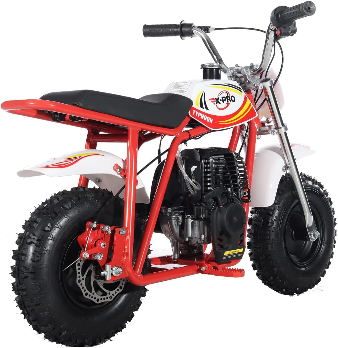 40Cc Mini Dirt Bike Pit Bike Gas Power Bike off Road Motorcycle,Red