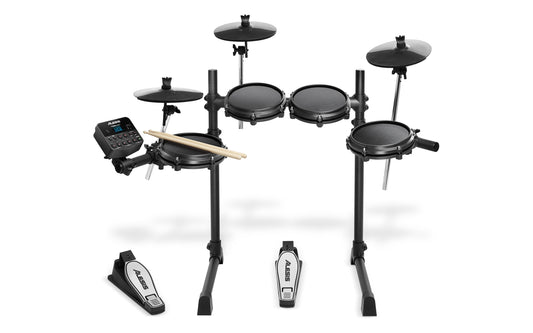 Turbo Mesh Kit Seven-Piece Electronic Drum Kit with Mesh Heads