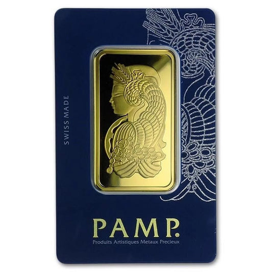 Suisse Gold Bar, 50 Gram, .9999 Pure