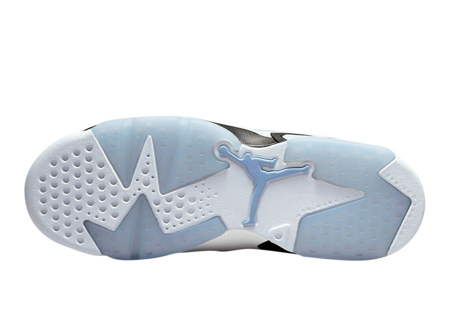 (GS) Air  6 Retro 'White / UNC University Blue' (2022) 384665-410